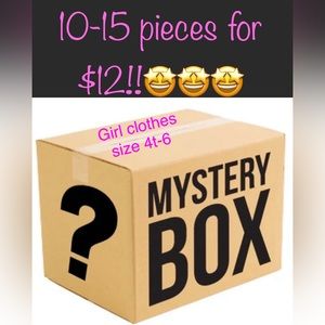 Mystery Box of Girls Clothes! 10-15 items per box!